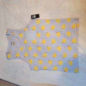 Rubber Duck Tank for Men Size Large, New!